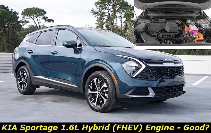 kia sportage 1-6 hybrid engine problems